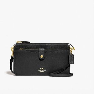 Coach Black Noa Messenger Bag **Like New**